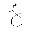 1-(4-methyl-1,3-dioxan-4-yl)ethanol结构式