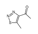 4-acetyl-5-methyl-1,2,3-thiadiazole Structure