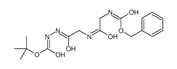2-Methyl-2-propanyl 4,7,10-trioxo-12-phenyl-11-oxa-2,3,6,9-tetraa zadodecan-1-oate (non-preferred name)结构式