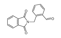 2-((1,3-dioxoisoindolin-2-yl)methyl)benzaldehyde结构式