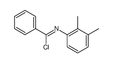 N-(2,3-dimethylphenyl)benzimidoyl chloride Structure