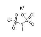 methyl-μ-imido-disulfuric acid , dipotassium salt结构式