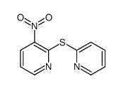 3-nitro-2-pyridin-2-ylsulfanylpyridine结构式