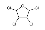 2,3,4,5-tetrachloro-tetrahydro-furan结构式