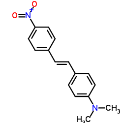 4-二甲基氨基-4'-硝基茋结构式