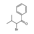 2-溴-3-甲基-1-苯基丁酮结构式