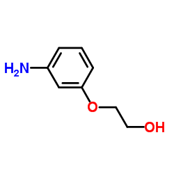 2-(3-Aminophenoxy)ethanol Structure