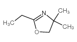 2-乙基-4,4-二甲基-2-唑啉结构式