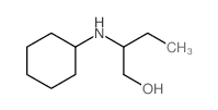 2-(cyclohexylamino)butan-1-ol结构式