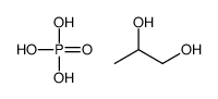 phosphoric acid,propane-1,2-diol Structure