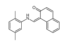 (1Z)-1-[(2,5-dimethylanilino)methylidene]naphthalen-2-one结构式