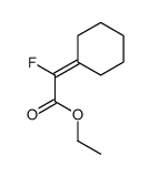 ethyl 2-cyclohexylidene-2-fluoroacetate结构式