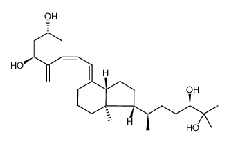 (24R)-1(ALPHA),24,25-TRIHYDROXYVITAMIN D3* structure