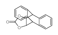 cis-9,10-dihydro-9,10-ethanoanthracene-11,12-diol cyclic carbonate结构式