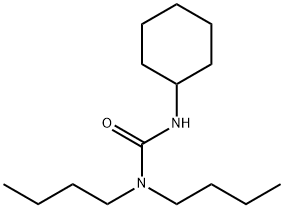 3-cyclohexyl-1,1-dibutylurea Structure