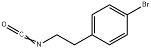 1-溴-4-(2-异氰酸基乙基)苯结构式