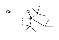 germanium,tritert-butyl(dichloro)-λ5-phosphane Structure