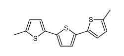 2,5-bis(5-methylthiophen-2-yl)thiophene Structure