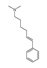 N,N-dimethyl-6-phenylhex-5-en-1-amine Structure
