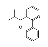 4-methyl-1-phenyl-2-prop-2-enylpentane-1,3-dione Structure