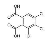 3,4,5-trichlorophthalic acid Structure