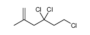 4,4,6-trichloro-2-methylhex-1-ene Structure