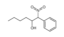 1-Nitro-1-phenyl-hexan-2-ol Structure