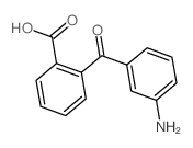 2-(3-aminobenzoyl)benzoic acid结构式