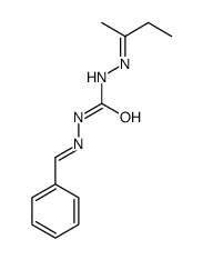 1-(benzylideneamino)-3-(butan-2-ylideneamino)urea结构式