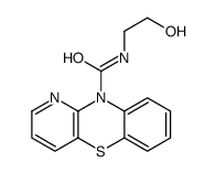 N-(2-Hydroxyethyl)-10H-pyrido[3,2-b][1,4]benzothiazine-10-carboxamide Structure