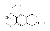 6,7-二乙氧基-1,2,3,4-四氢异喹啉盐酸盐图片