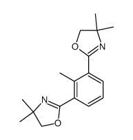 2,2'-(2-methyl-1,3-phenylene)bis(4,4-dimethyl-4,5-dihydrooxazole) Structure