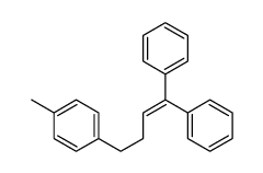 1-(4,4-diphenylbut-3-enyl)-4-methylbenzene结构式