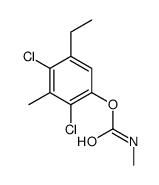 (2,4-dichloro-5-ethyl-3-methylphenyl) N-methylcarbamate Structure