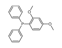 2,4-Dimethoxyphenyldiphenylphosphin结构式