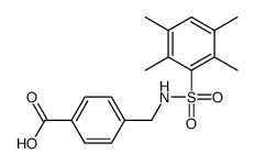 4-({[(2,3,5,6-四甲基苯基)磺酰基]氨基}甲基)苯甲酸图片