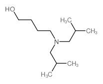 4-(二异丁基氨基)-1-丁醇结构式