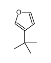 3-tert-butylfuran结构式