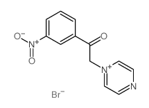 1-(3-nitrophenyl)-2-(4H-pyrazin-1-yl)ethanone结构式