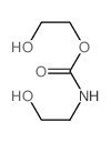 2-HYDROXYETHYL (2-HYDROXYETHYL)-CARBAMATE结构式