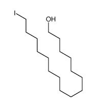 16-iodohexadecan-1-ol Structure