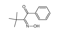 β,β-dimethyl-α-oximinobutyrophenone Structure