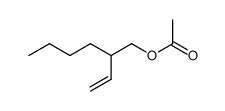 2-(ethenyl)hexyl acetate Structure