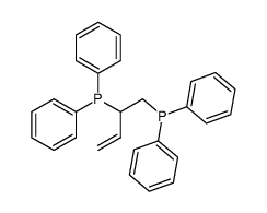 α-Vinyl-P,P'-ethylenbis(diphenylphosphan) Structure