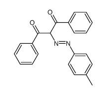 diphenyl-propanetrione 2-p-tolylhydrazone Structure