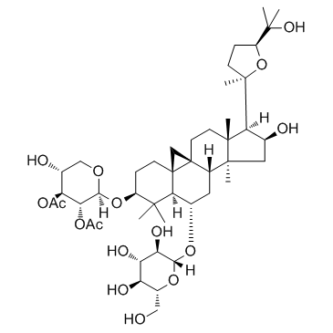 黄芪皂苷 I结构式