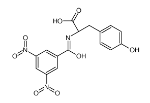 N-(3,5-dinitrobenzoyl)tyrosine Structure