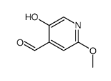 5-羟基-2-甲氧基异烟醛结构式