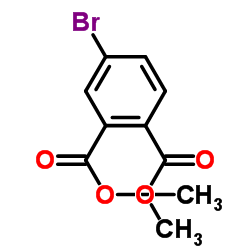 4-溴邻苯二甲酸二甲酯结构式
