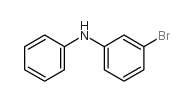 N-(3-溴苯基)苯胺结构式